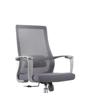 Staff Office Chair with padded seat and back, smooth-rolling caster wheels, and sturdy base.