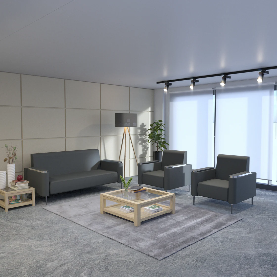 SAF-761 Office Executive Sofa Per Seat