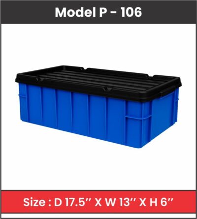 RAF-812 Industrial Plastic Crate